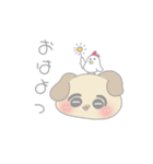 ゆるりねこ×ゆるりわんこ（個別スタンプ：13）