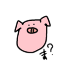 手描きどうぶつ（個別スタンプ：5）