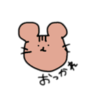 手描きどうぶつ（個別スタンプ：15）