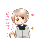 猫が大好きな女の子（個別スタンプ：38）