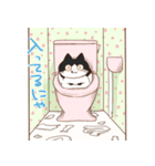 猫が大好きな女の子（個別スタンプ：40）