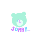 ミントくま（個別スタンプ：1）
