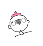 ぼうずちゃんのゆううつ。（個別スタンプ：5）