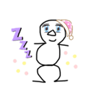 ひーひーおばけ①（個別スタンプ：7）