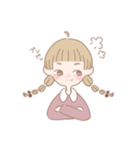 三つ編み女の子（個別スタンプ：6）