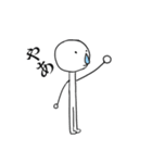棒人間ポーくん1（個別スタンプ：2）