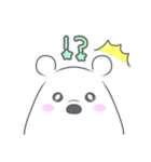 水玉ネクタイのシロクマくん（個別スタンプ：30）