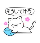 福島弁のねことパンダ2（個別スタンプ：8）