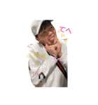 お猿顔の男の子（個別スタンプ：2）