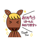 仲良しな動物さんたち 2（個別スタンプ：40）