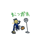 へそ踊りくんとファラオとカビ（個別スタンプ：8）