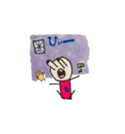 へそ踊りくんとファラオとカビ（個別スタンプ：9）