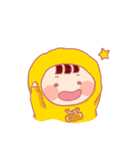 可愛いフーディー（個別スタンプ：1）