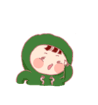 可愛いフーディー（個別スタンプ：2）
