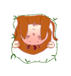 可愛いフーディー（個別スタンプ：3）