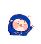 可愛いフーディー（個別スタンプ：4）
