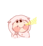 可愛いフーディー（個別スタンプ：9）