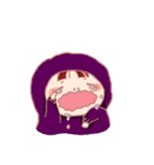 可愛いフーディー（個別スタンプ：16）
