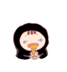 可愛いフーディー（個別スタンプ：17）