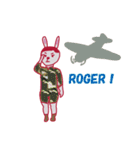 Rabbit is so cool（個別スタンプ：19）