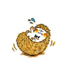 ころっとはりねずみ（個別スタンプ：11）