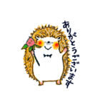 ころっとはりねずみ（個別スタンプ：17）