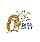 ころっとはりねずみ（個別スタンプ：19）