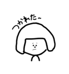 おかっぱ女子。（個別スタンプ：7）