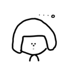 おかっぱ女子。（個別スタンプ：18）