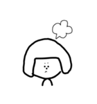 おかっぱ女子。（個別スタンプ：19）