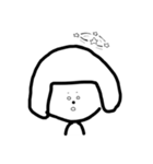 おかっぱ女子。（個別スタンプ：27）