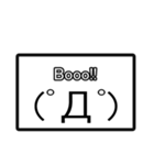 シンプルなエモティコン【Emoticon】（個別スタンプ：14）