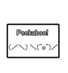 シンプルなエモティコン【Emoticon】（個別スタンプ：25）