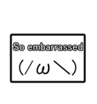 シンプルなエモティコン【Emoticon】（個別スタンプ：28）