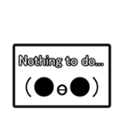 シンプルなエモティコン【Emoticon】（個別スタンプ：37）