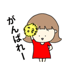 ちょっと笑える女の子（個別スタンプ：34）