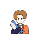 あまのじゃくな男の子（個別スタンプ：6）
