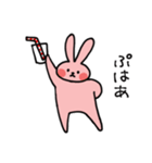 元気いっぱい！すこやかうさぎ（個別スタンプ：26）