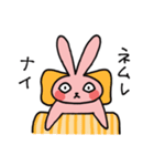 元気いっぱい！すこやかうさぎ（個別スタンプ：40）