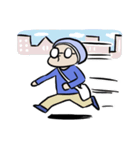 メガネと帽子の基本スタンプ（個別スタンプ：4）