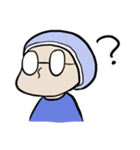 メガネと帽子の基本スタンプ（個別スタンプ：8）