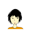 気分がオレンジ（個別スタンプ：5）