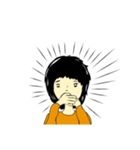 気分がオレンジ（個別スタンプ：6）