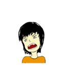 気分がオレンジ（個別スタンプ：7）