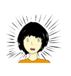 気分がオレンジ（個別スタンプ：8）