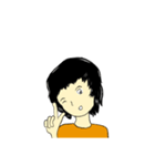 気分がオレンジ（個別スタンプ：9）