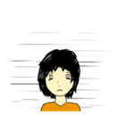 気分がオレンジ（個別スタンプ：10）