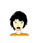 気分がオレンジ（個別スタンプ：12）