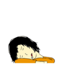 気分がオレンジ（個別スタンプ：13）