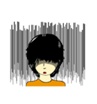 気分がオレンジ（個別スタンプ：14）
